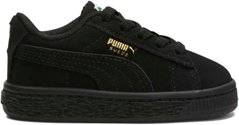 PUMA Suede Classic XXI Alternate Closure (Toddler) Black Black 4 Toddler M
