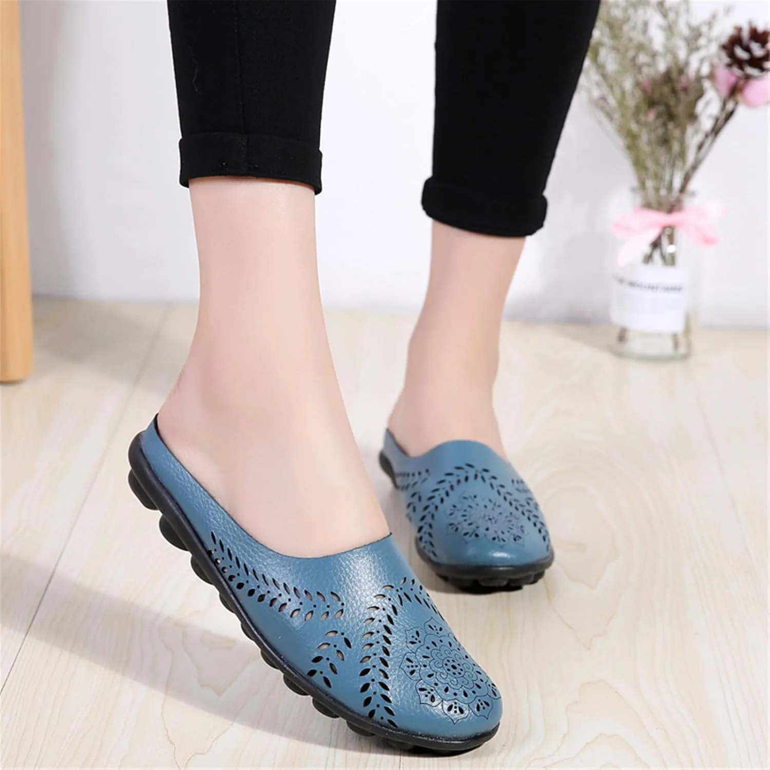 Running Shoes for Women Mens Slip On Sneakers Wide Width Mens Loafers Dress Shoes Solid Color Comfy Casual Christmas Tennis Shoes Women's Wide Loafers