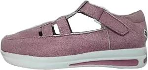 Sandals for Women 2025 Round Closed Toe Slip-On Sneakers Magic Tape Adjustable Hook Loop Shoes Hollow Strappy Summer Casual Arch Support Shoes