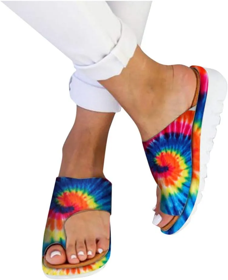 Sandals for Women Flat,Sweet Cute Pearls Pineapple Sandals Clip Toe Flip Flops Boho Casual Flat Slippers Beach Shoes
