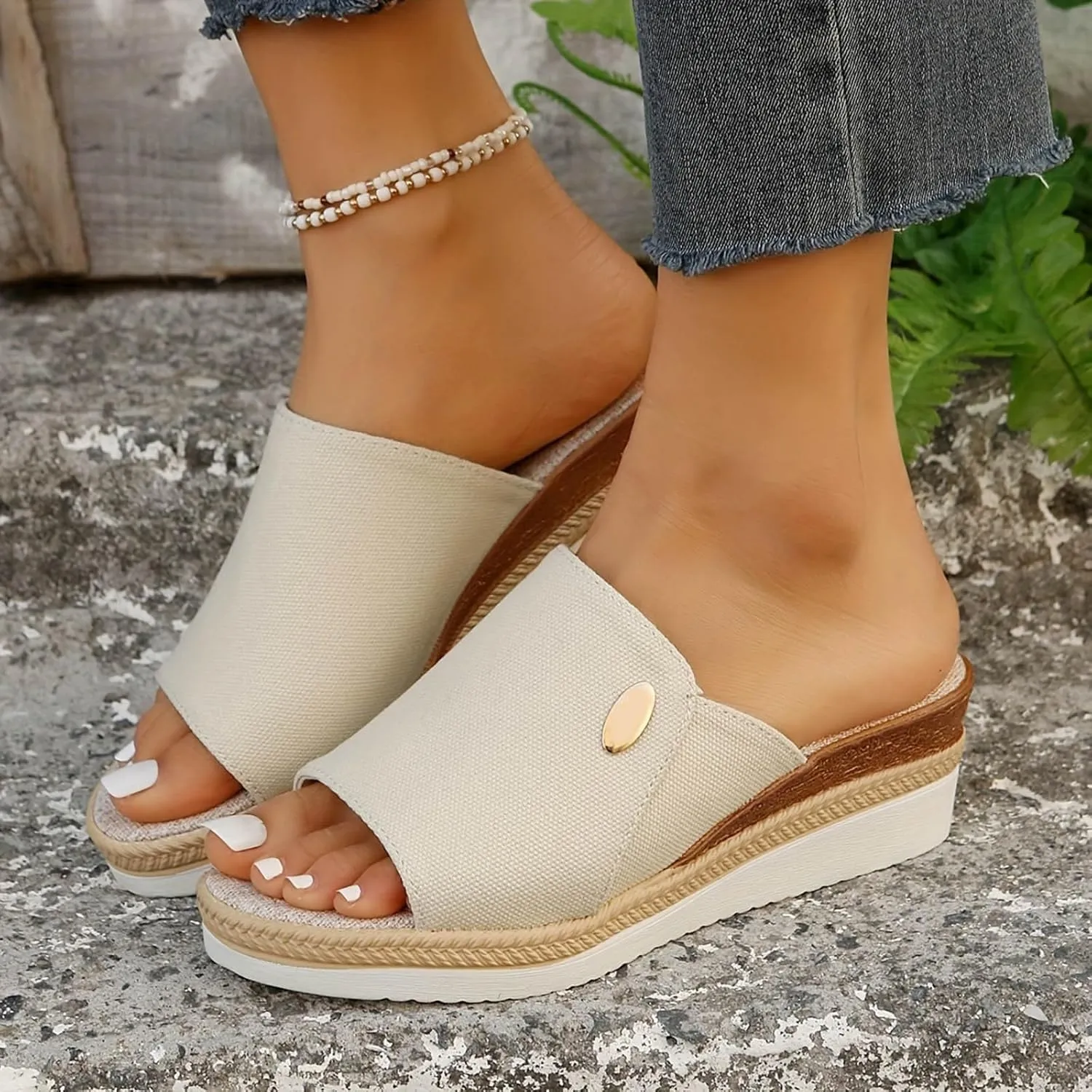 Sandals for Women Womens Comfort Lightweight Platform Sandals Flip Flops for Women Womens Wedges Platform Sandals