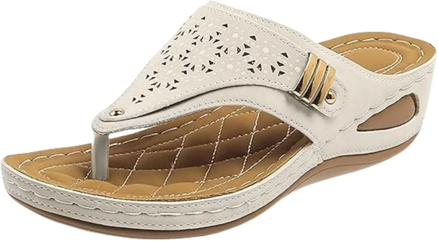 Sandals Women Dressy Wedge Sandals Fashion Slides Athletic Slip On Orthopedic Slippers Orthotic Thong Flip Flops 2025