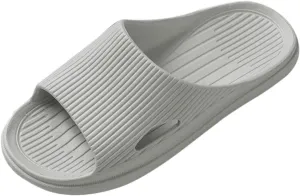 Slides for Men Slides for Women Bathroom Slippers Men Womens Ultra Comfort Lightweight Beach Slippers