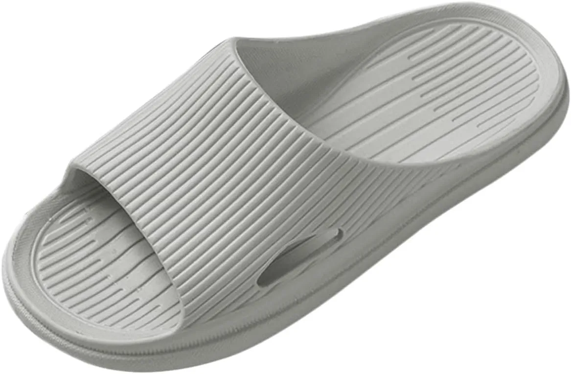 Slides for Men Slides for Women Bathroom Slippers Men Womens Ultra Comfort Lightweight Beach Slippers