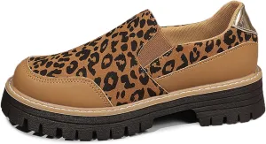 Slip On Loafers for Women Low Business Shoes Classic Penny Loafers Dressy Work Shoes Comfort Casual Office Shoes