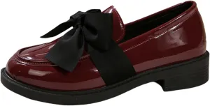 Slip On Loafers for Women Low Business Shoes Classic Penny Loafers Dressy Work Shoes Comfort Casual Office Shoes