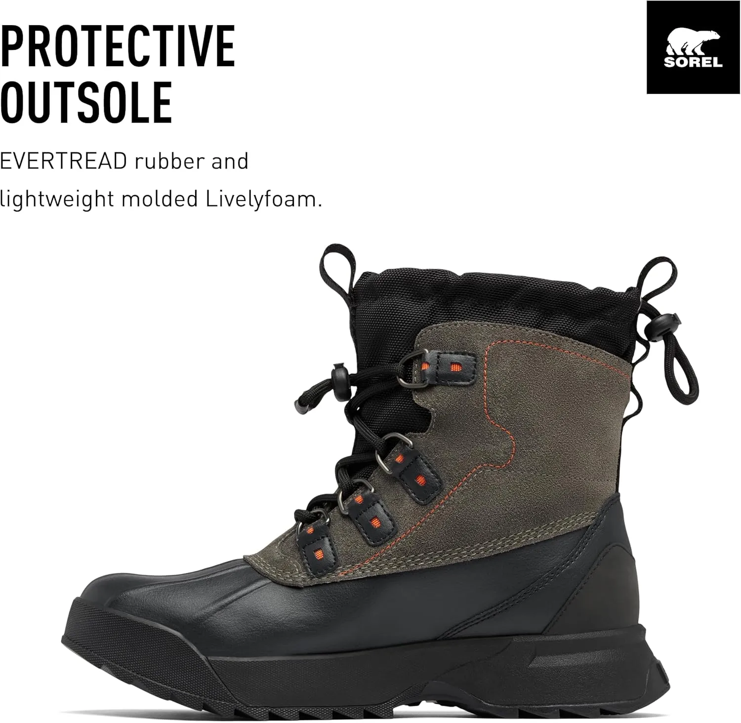 SOREL Men's Scout 87 Lux Waterproof Boot