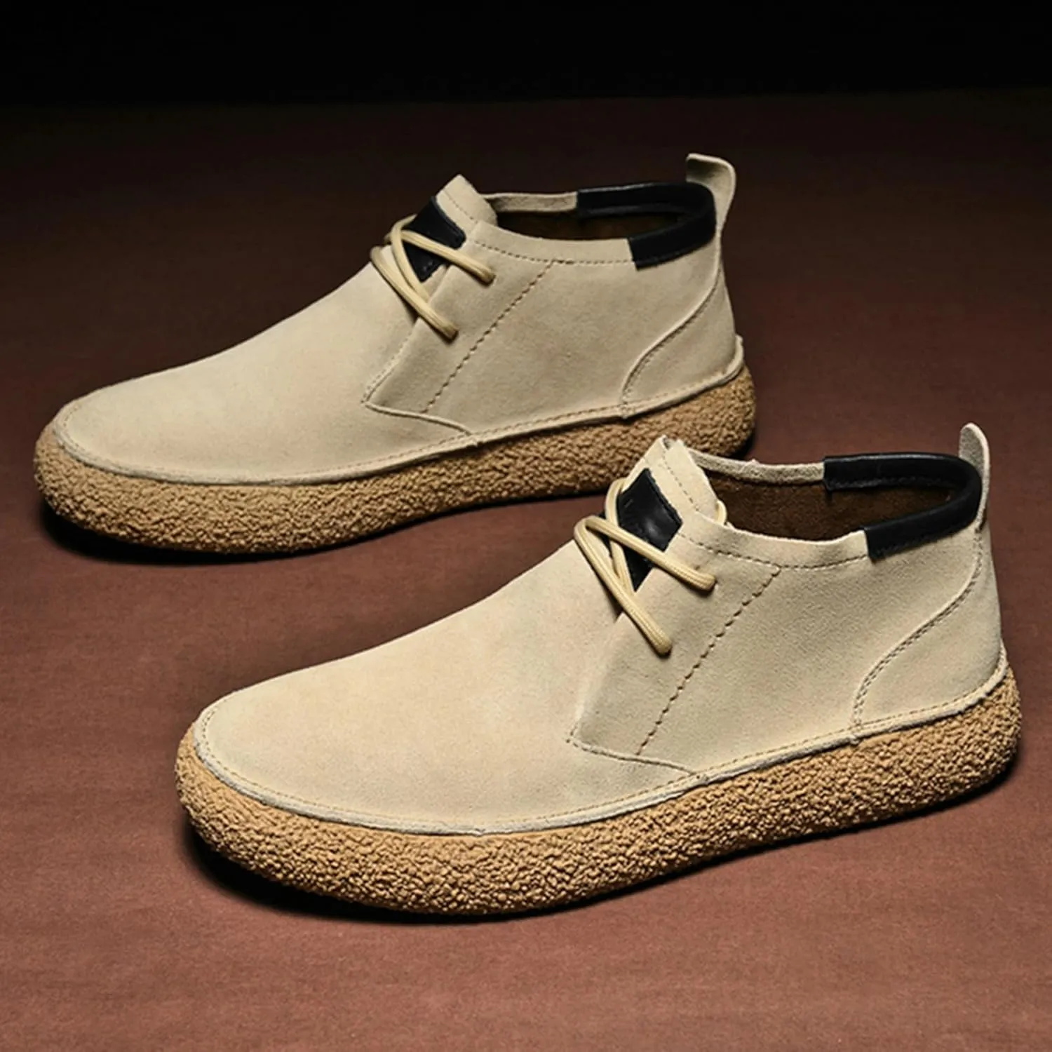 SywzX&xfybz Men's Penny Cow Suede Leather Loafers Moccasin Driving Shoes Casual Leather Shoes