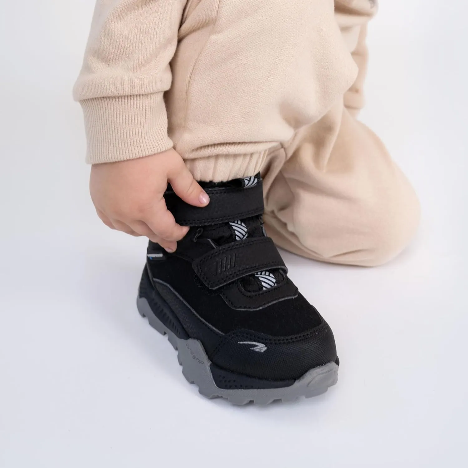 Toddler and Kids Hiking Boots - Waterproof, Slip-Resistant, Durable Outdoor Boots for Adventures and Play - Comfortable Multi-Terrain Shoes