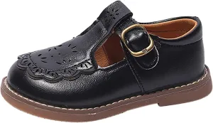 Toddler Boys Girls Dress Shoes Kids School Uniform Formal Casual Oxfords for Kids Party Wedding Mary Jane Flats