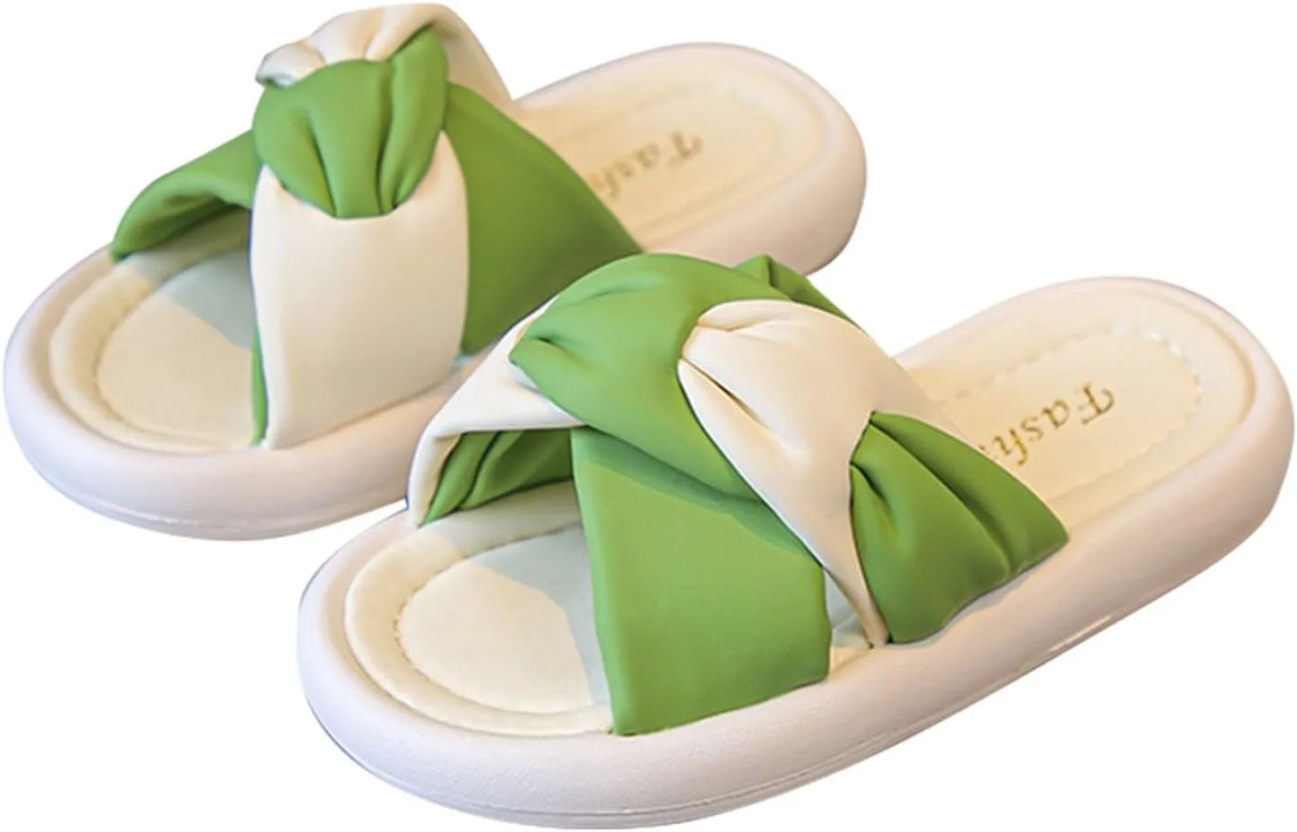 Toddler Flops Toddler Pillow Slippers Shower Bathroom Comfort Non Slip Thick Sole Slippers Casual Beach Flip Flop