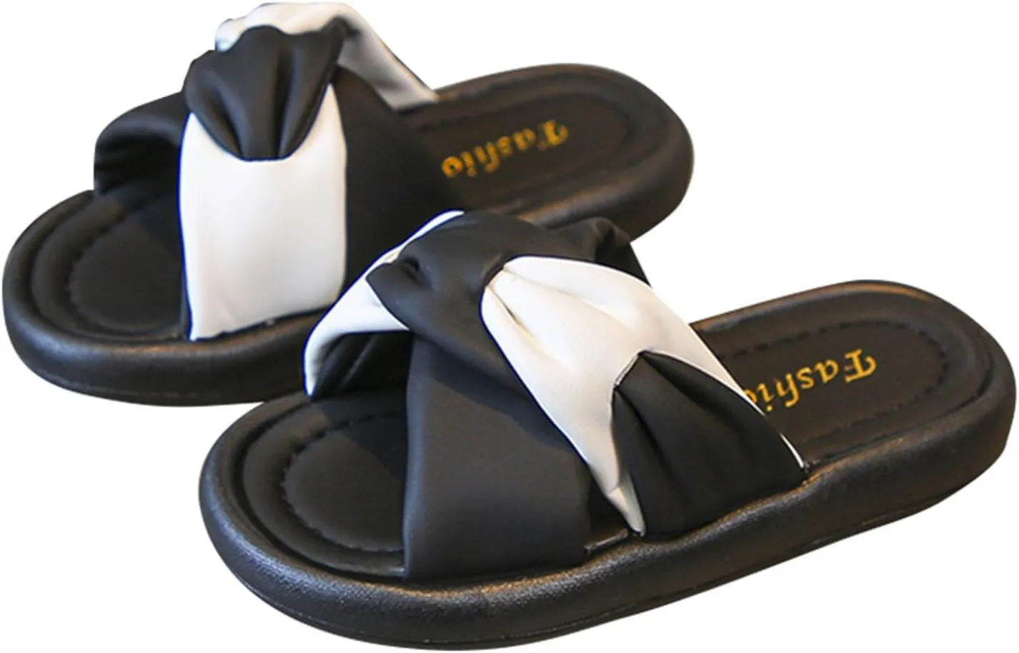 Toddler Flops Toddler Pillow Slippers Shower Bathroom Comfort Non Slip Thick Sole Slippers Casual Beach Flip Flop