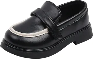 Toddler Winter Shoes Girls PU Leather Wedding School Loafer Boys Dress Shoes Children Leather Shoes