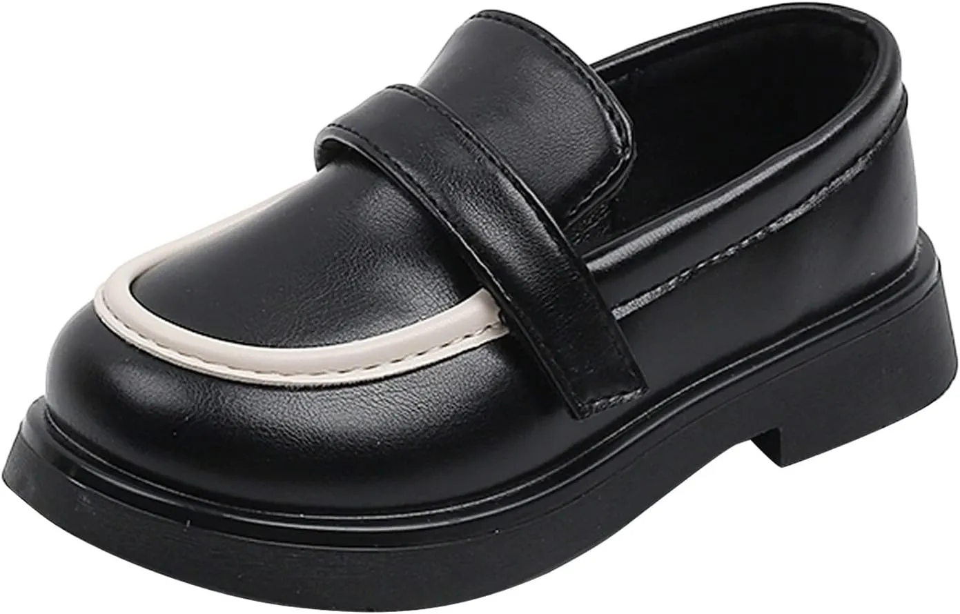 Toddler Winter Shoes Girls PU Leather Wedding School Loafer Boys Dress Shoes Children Leather Shoes
