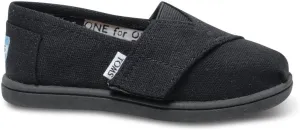 TOMS Kids Boys Alpargata - Black