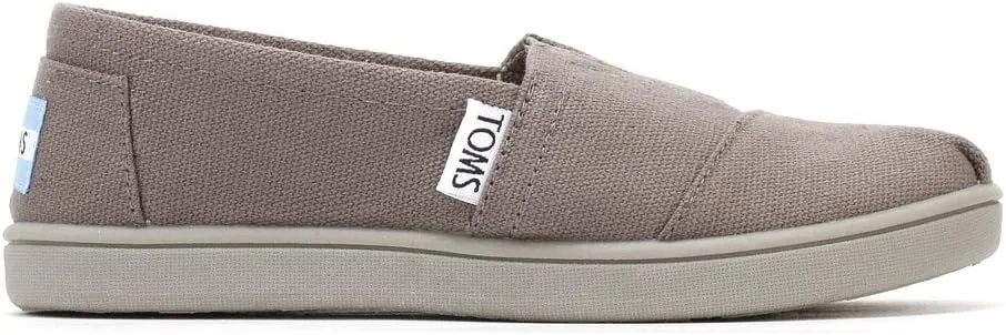 TOMS Kids Boys Alpargata - Black