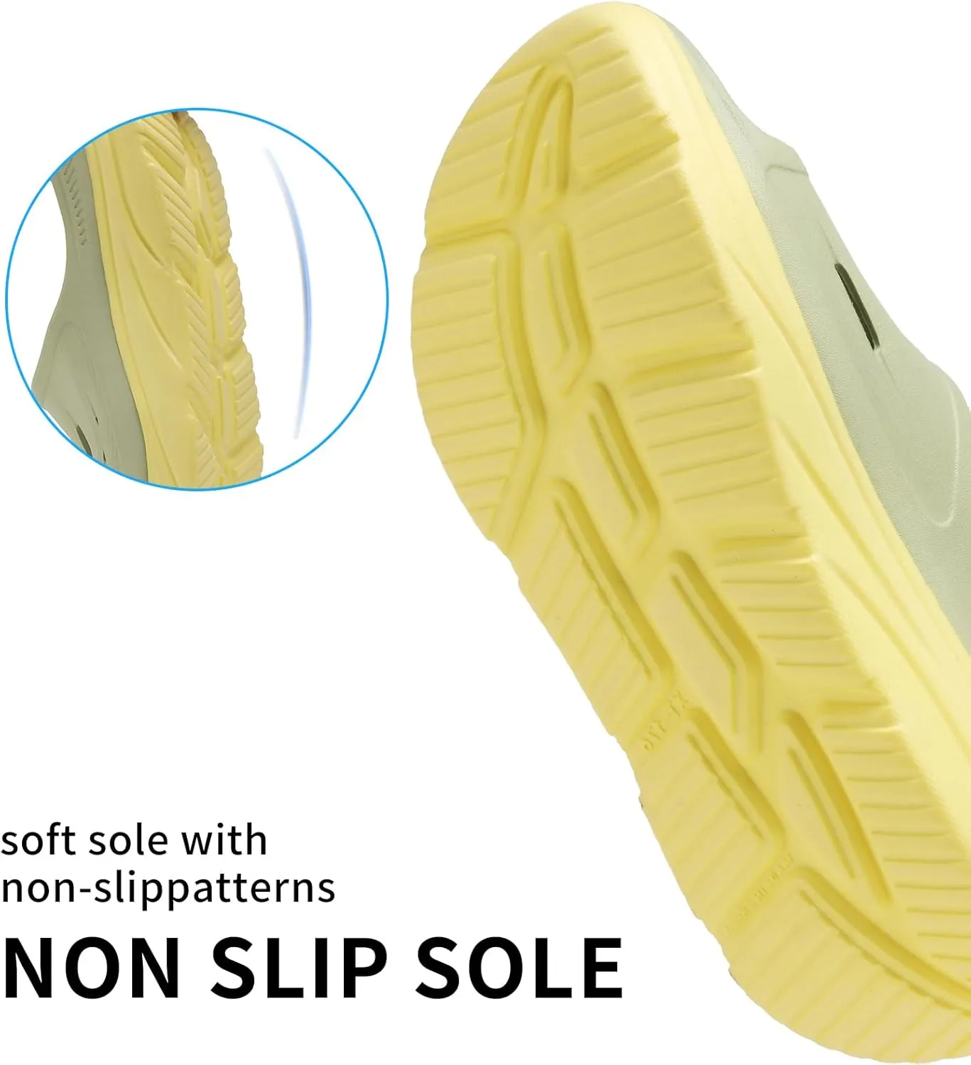 Unisex Adult Recovery Slides, Women and Men’s Plantar Fasciitis Thick Cushion Sandals with Arch Support, Orthotic Athletic Comfortable Lightweight Slippers for Indoor Outdoor