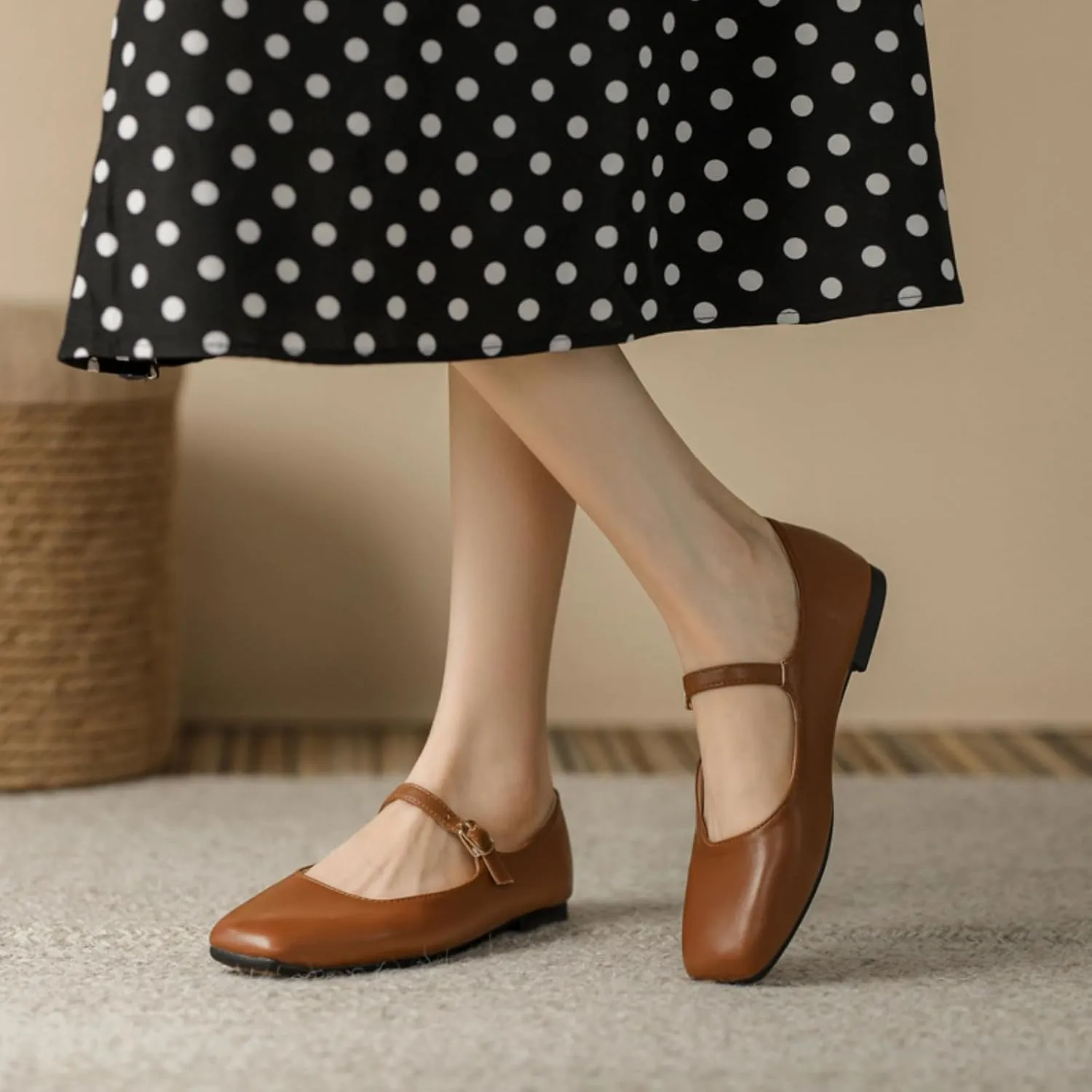 UOQAPRE Mary Jane Shoes for Women Gothic Shoes Womens Chunky Heel Oxford Dress Shoes School Uniform Pumps Shoes for Girl