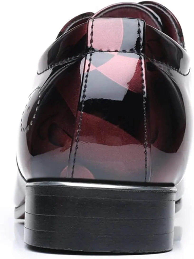 Vintage Shoes Men Leather Classical Style Shoes for Men Slip On PU Leather Low Rubber Sole Block Heel Work Double Monk Strap Leather Men's Shoes