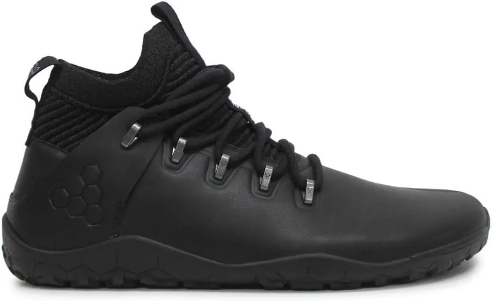 Vivobarefoot Magna Leather FG, Mens Leather and Wool Hiking Trainers with Barefoot Sole