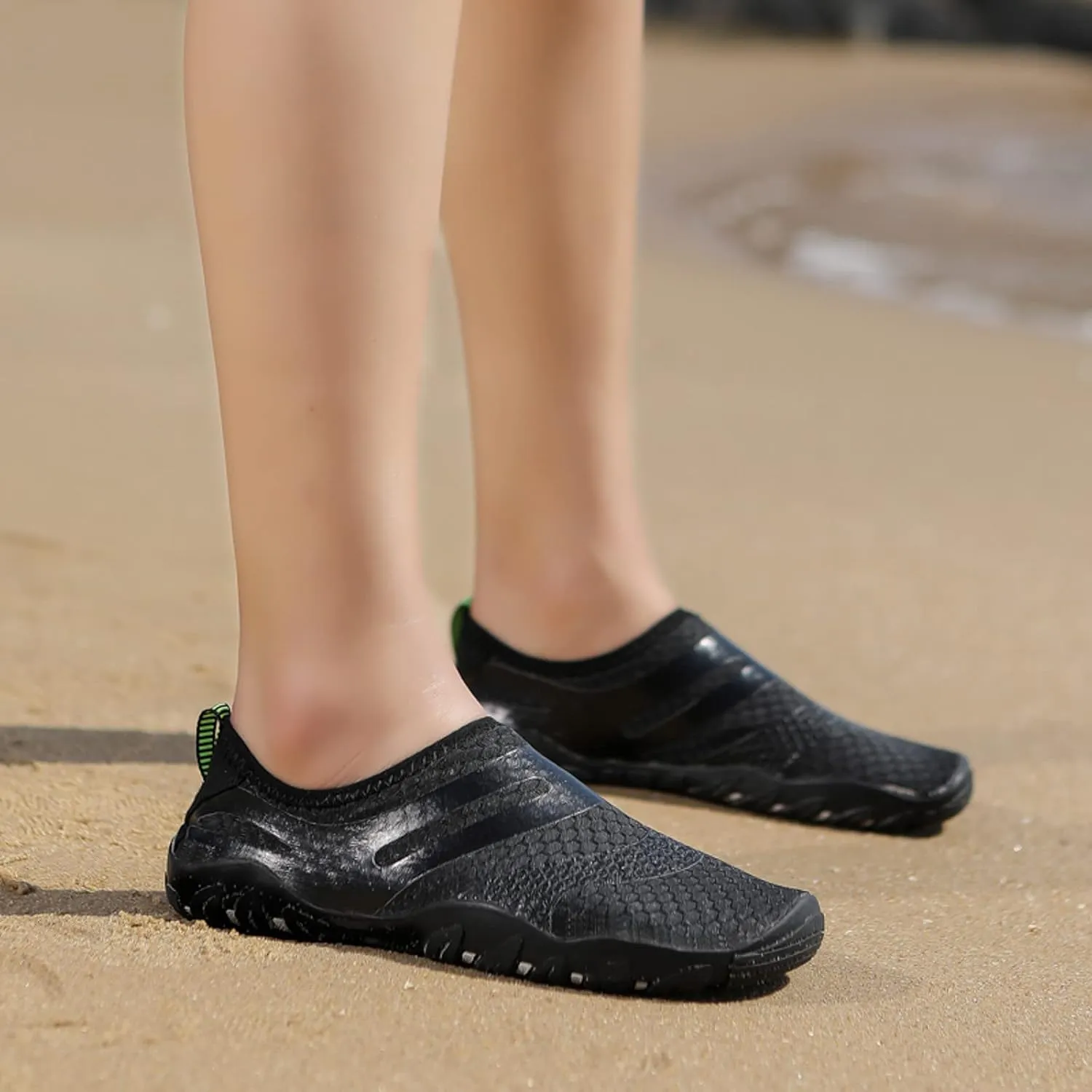Water Shoes Men Size 9 Breathable Non Slip Athletic Water and Hiking Shoes for Women Water Shoes Wide Feet Beach Sports Quick Dry Barefoot for Beach Lake Pool Hiking Surfing Camping Size