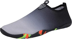 Water Shoes Men Wide Width Barefoot Aqua Socks Quick Dry Women Hiking Water Shoes Mens Water Shoes Wide Aqua Sports Outdoor Shoes for Pool Beach Surf Water Park Yoga