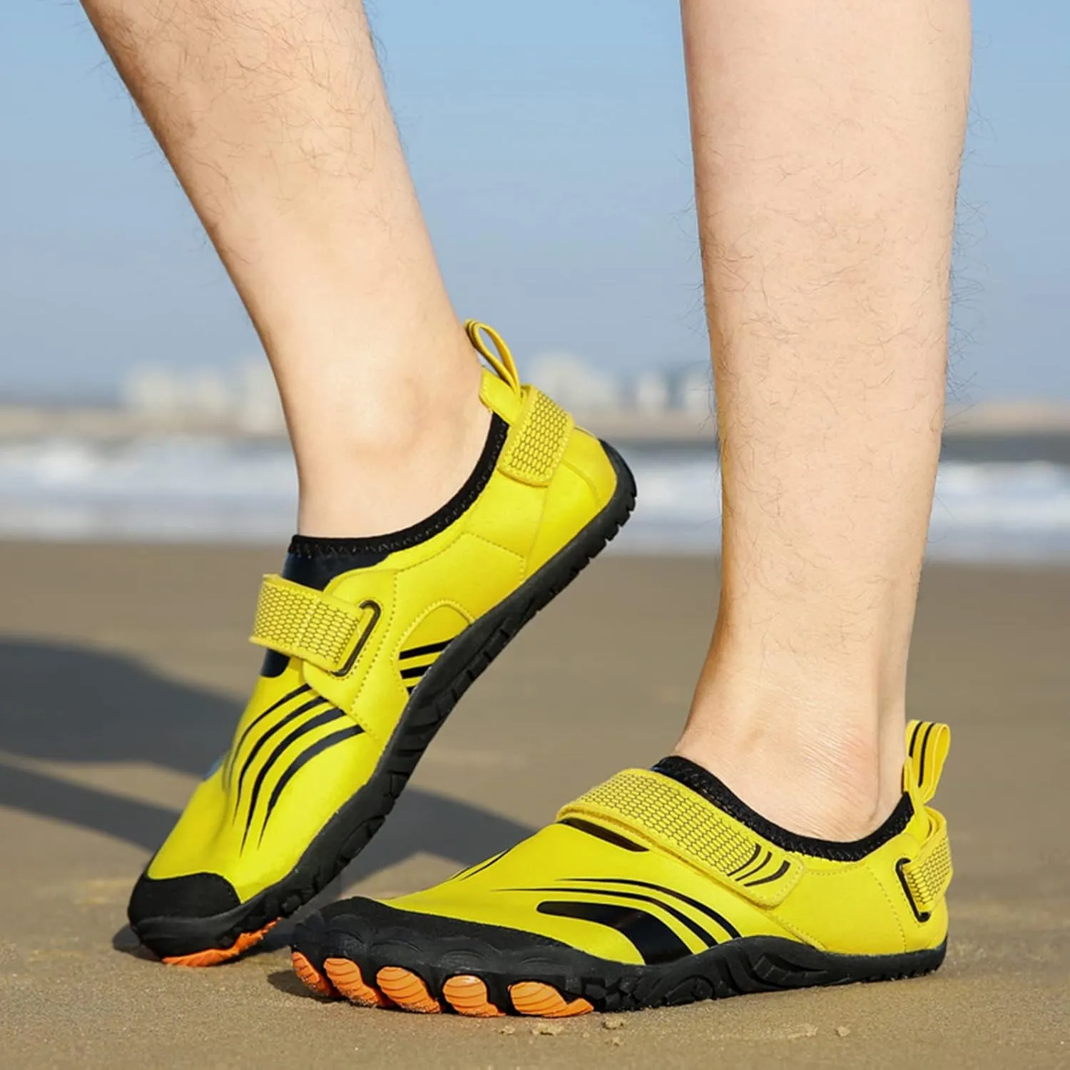Water Shoes Women Men Barefoot Quick Dry Aqua Socks for Swimming Beach Pool Surf Hiking Kayaking Yoga Outdoor Sports Activities