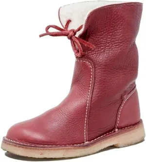 Winter Boots For Women 2024 Snow Boots Mid Calf Fur Lined Warm Outdoor Insulated Comfortable Short Ankle Booties