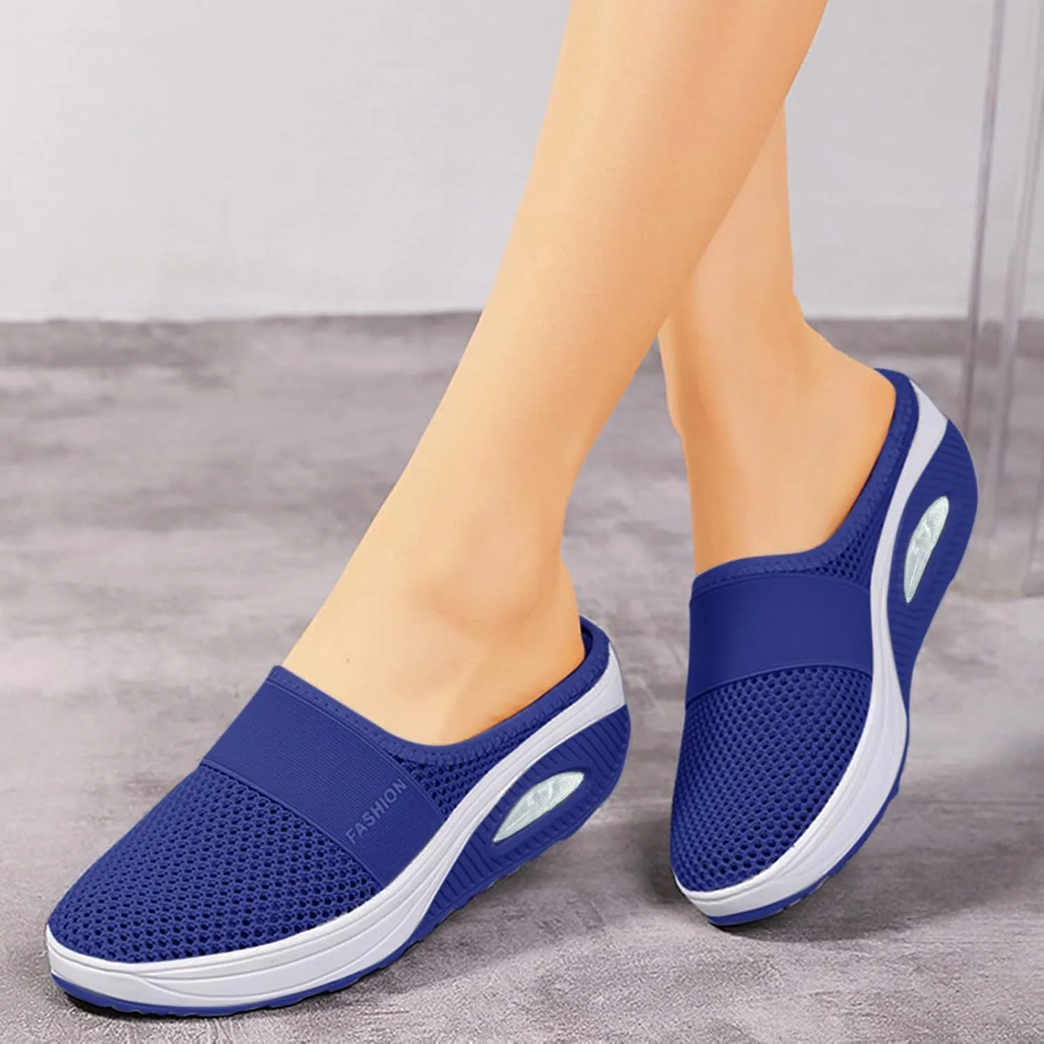 Women Shoes Casual Women Loafers Comfortable Round Toe Flats ComfortableClosed Back Lightweight Breathable Christmas Shoes for Woman Flat Shoe