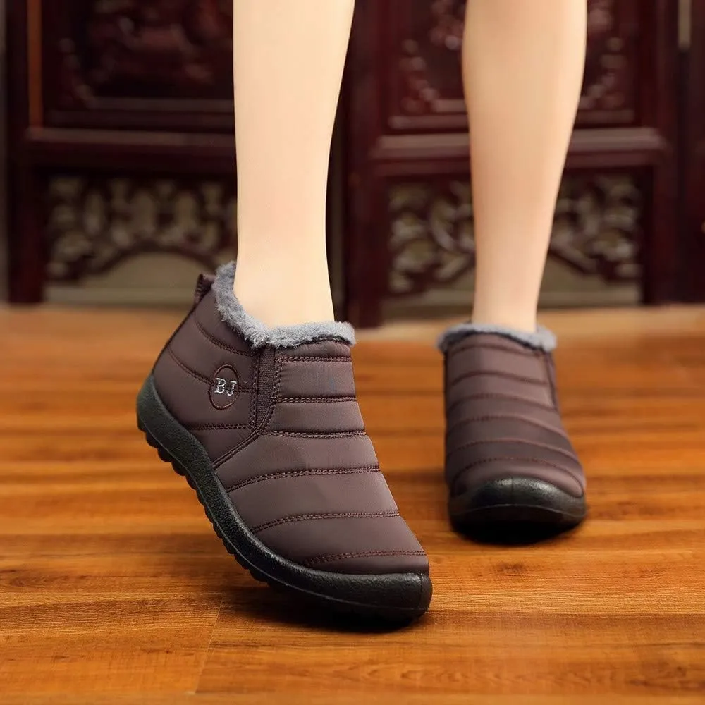 Womens Boots Winter Cute Adults Boots Winter Slip On Snow Boots for Women Winter Boot with Comfort Womens Winter Slip On Boot Hiking Boots Women Winter Booties for Men