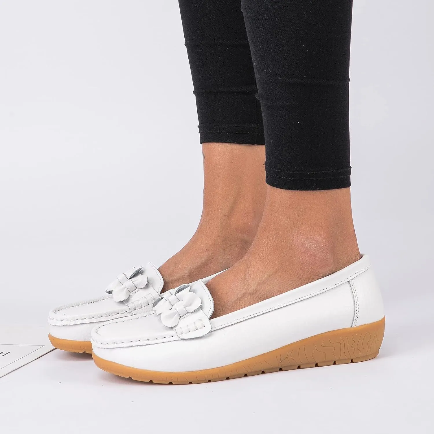 Womens Dress Shoes with Arch Support Loafers for Women Wide Wide Toe Box Trendy Casualfashion Round Toe Christmas Tennis Shoes for Women Women Tennis Shoes