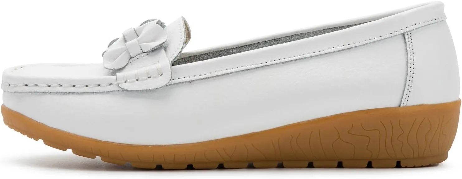 Womens Dress Shoes with Arch Support Loafers for Women Wide Wide Toe Box Trendy Casualfashion Round Toe Christmas Tennis Shoes for Women Women Tennis Shoes