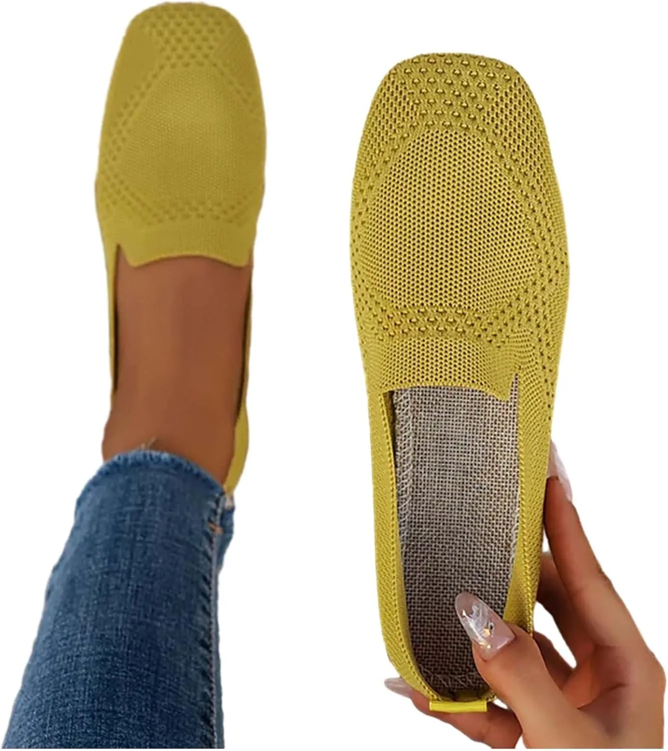 Womens Fall Shoes Women's Sneakers with Arch Support Women Loafers Indoor and Outdoor Soft Sole Fashion Christmas Sneakers Women Women's Wide Loafers