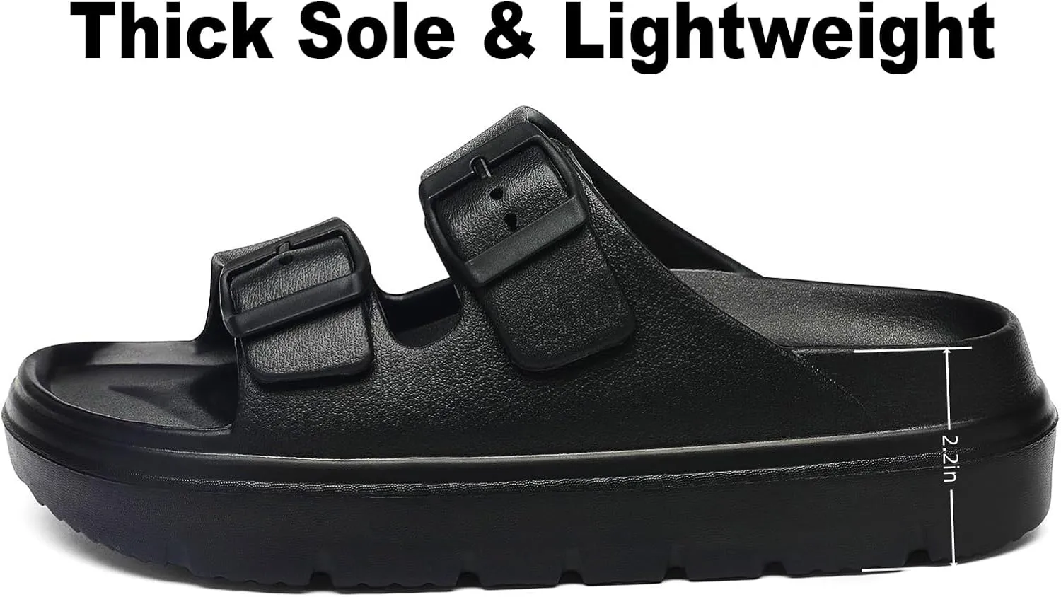 Women's Platform & Wedge Sandals with Arch Support for Woman Slides Comfort Lightweight Outdoor Slippers Ultra Cushion