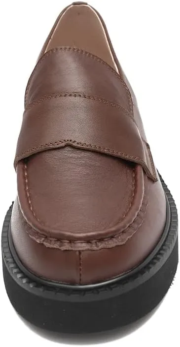 Women's Platform Leather Loafer