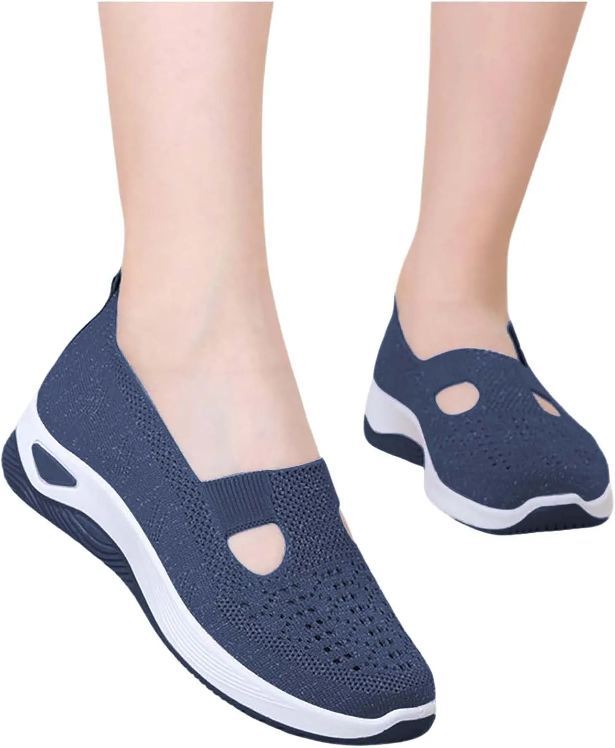 Womens Shoes Casual White Sneakers Men Loafers for Women Wide Fashion Casual Comfy Soft Christmas Sneakers for Women Comfortable & Lightweight