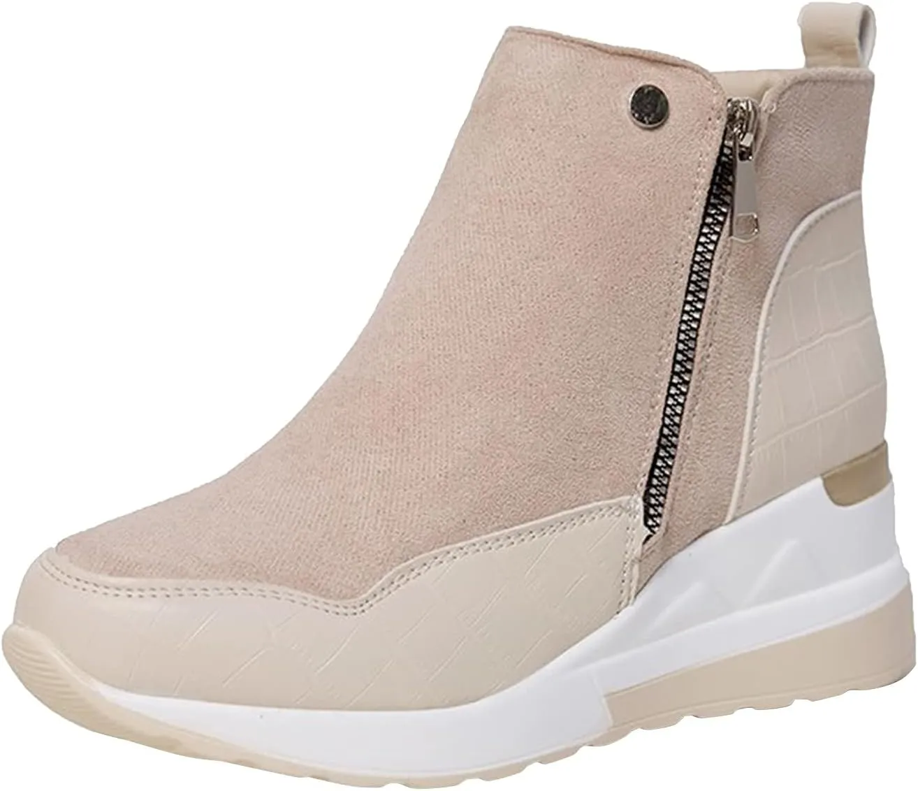Womens Winter Boots Wide Width Woman Snow Shoes Womens Winter Snow Boots Comfortable Warm Slip On Womens Snow Boot Mens Running Shoes Men's Snow Booties