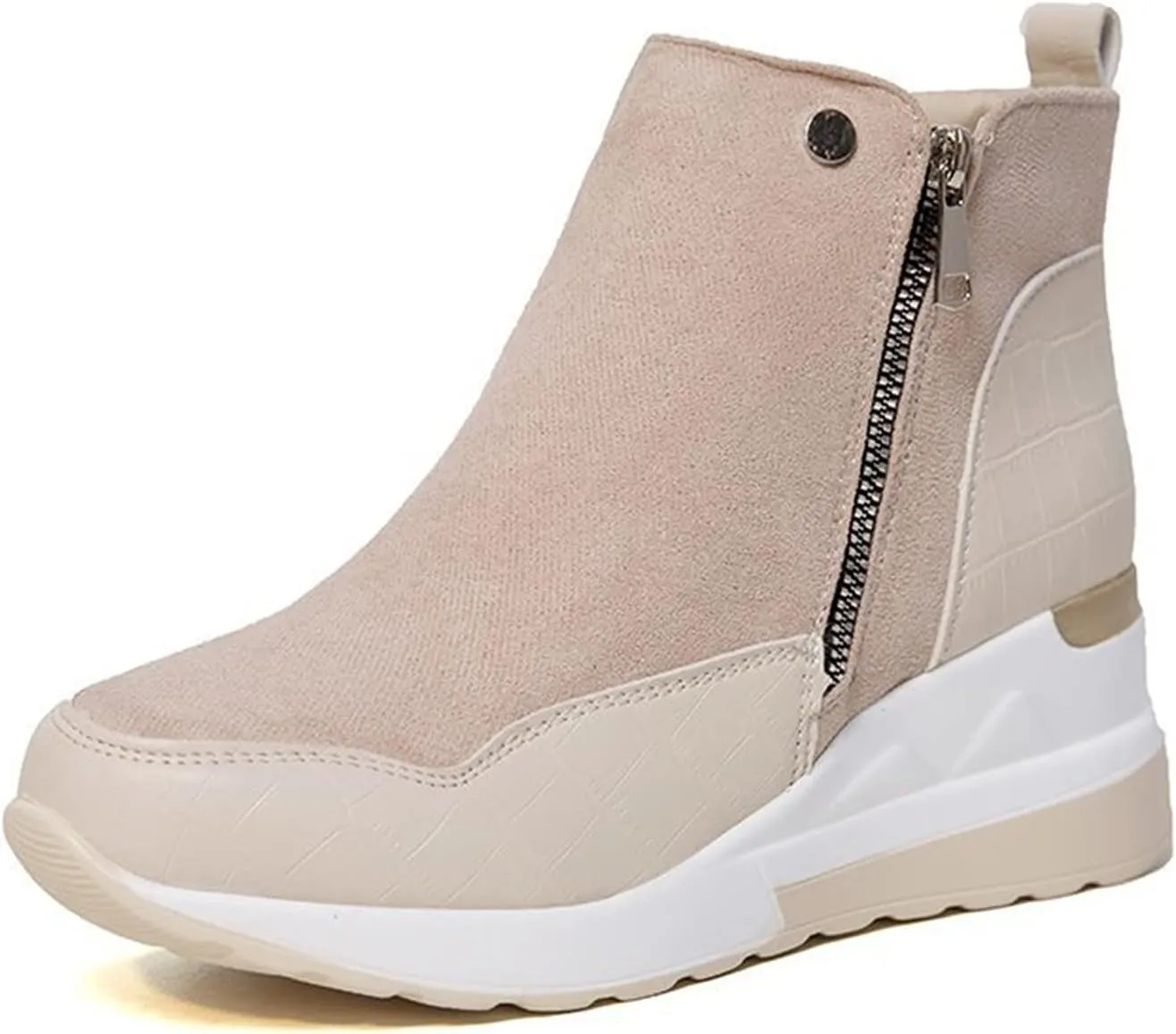 Womens Winter Boots Wide Width Woman Snow Shoes Womens Winter Snow Boots Comfortable Warm Slip On Womens Snow Boot Mens Running Shoes Men's Snow Booties
