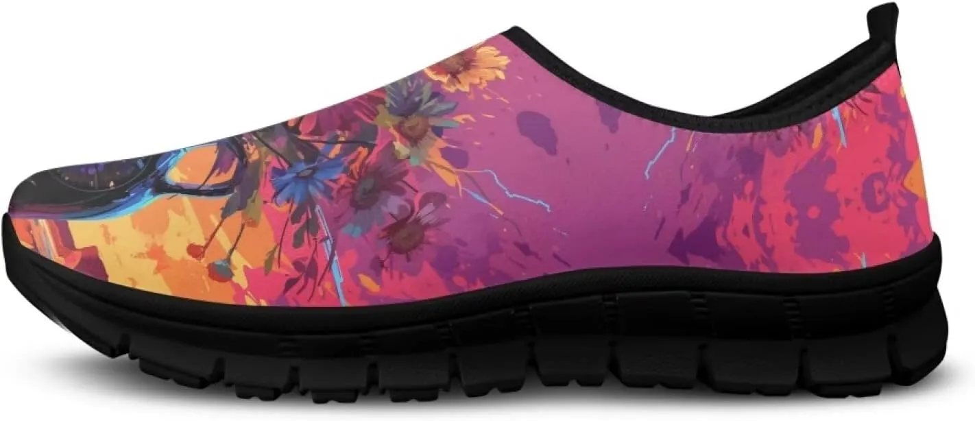 Ystardream Women's Loafers & Slip-Ons Casual Canvas Slip-On Ladies Travel Shoes