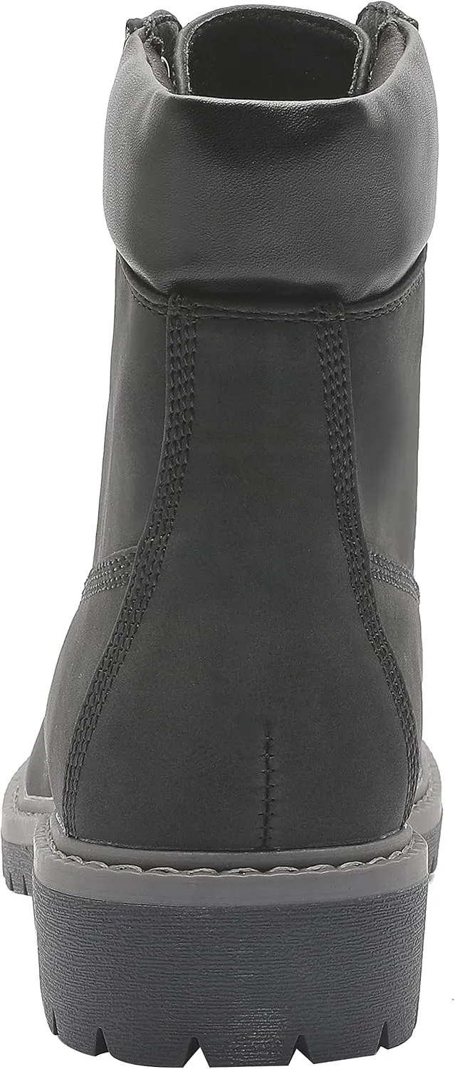 YZ Women's Durable Waterproof Work Boots Comfortable NonSlip Outdoor Hiking Boots with Padded Ankle Support
