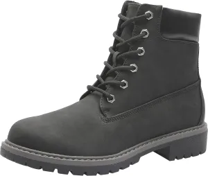 YZ Women's Durable Waterproof Work Boots Comfortable NonSlip Outdoor Hiking Boots with Padded Ankle Support